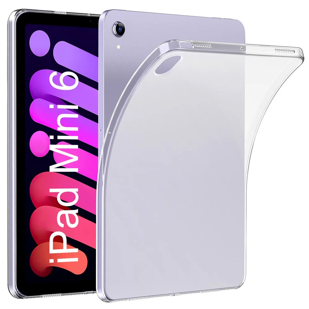 Matte Soft TPU Protective Tablet Case Cover for iPad mini (2024) / mini (2021) - 1