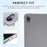 Clear Transparent Four Airbag Anti-Fall Soft TPU Back Tablet Case Protective Cover for iPad mini (2024) / mini (2021) - 3