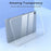 Clear Transparent Four Airbag Anti-Fall Soft TPU Back Tablet Case Protective Cover for iPad mini (2024) / mini (2021) - 6