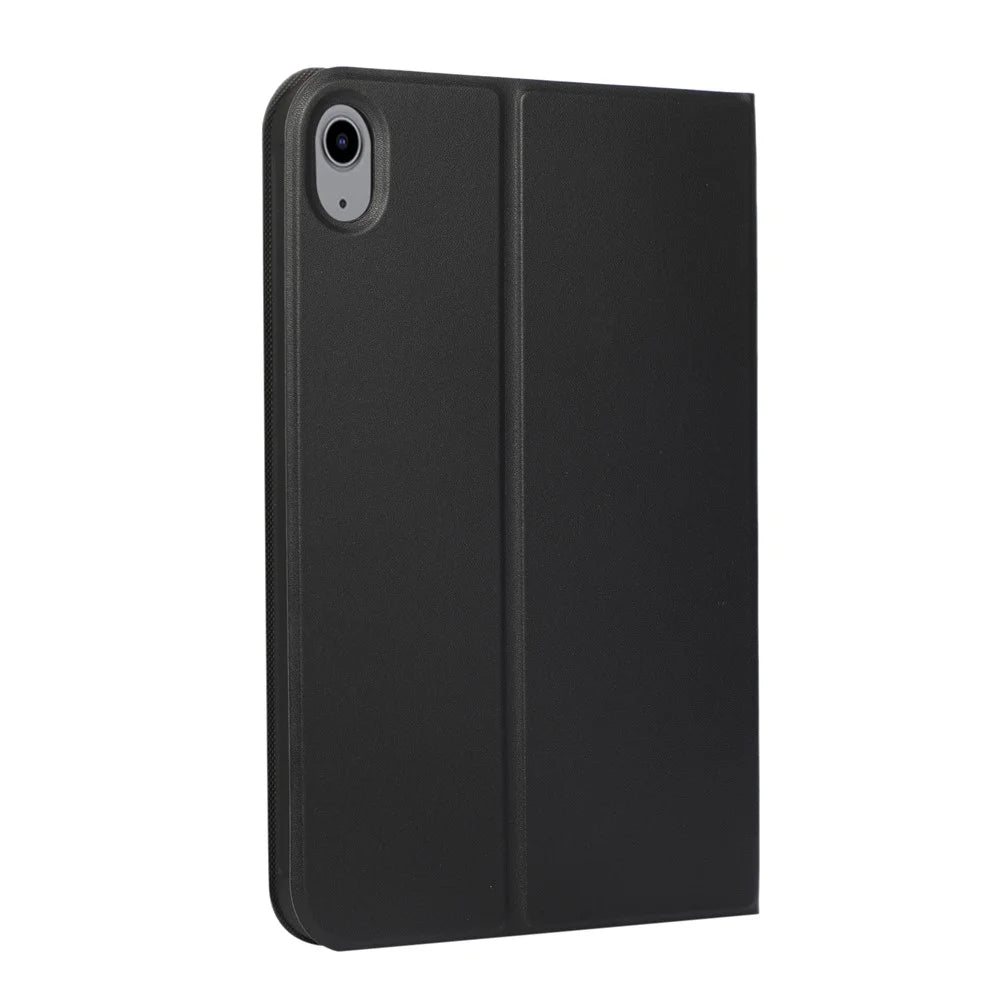 For iPad mini (2024) / mini (2021) Protective Case Auto Wake / Sleep PU Leather Tablet Cover with Stand - Black - 3