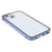 Drop and Shock Resistant Bright Double-sided Tempered Glass + Magnetic Metal Frame Phone Case for iPhone 13 6.1 inch - Blue - 4