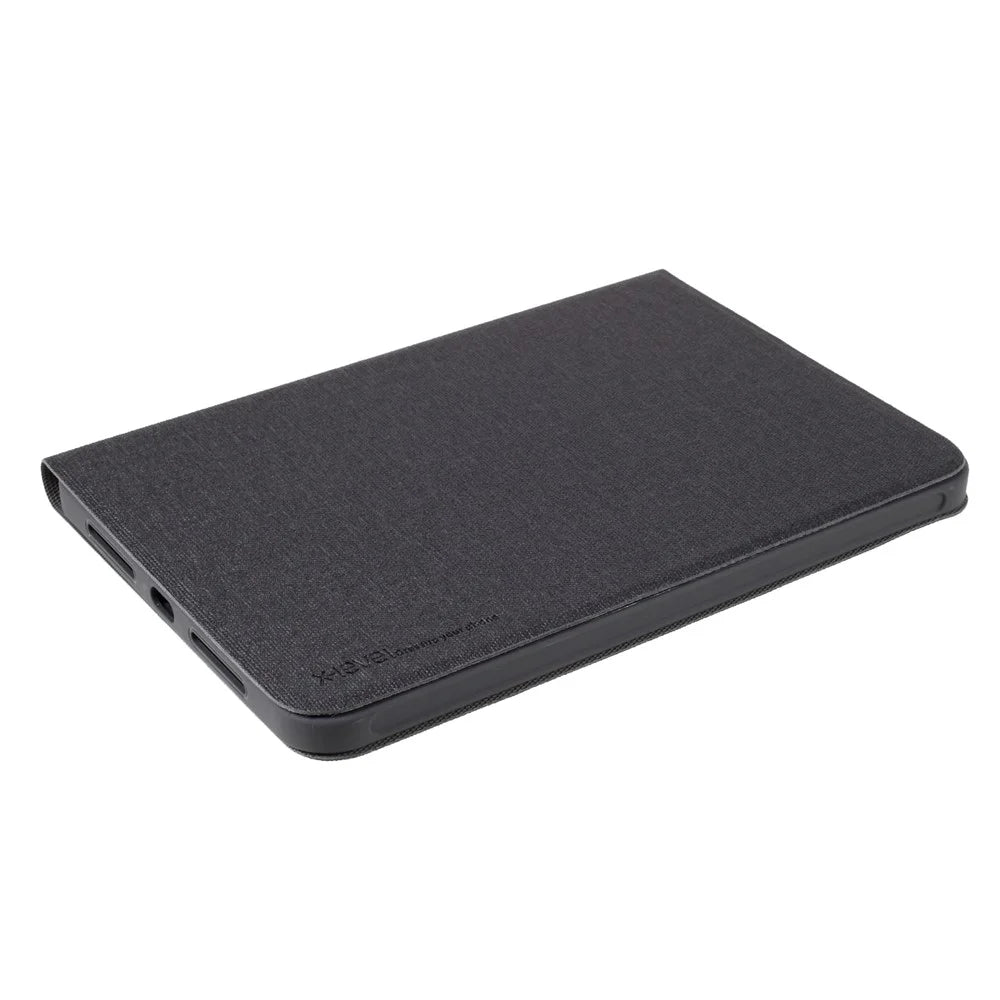X-LEVEL Full Wrapped Protection Leather Tablet Case Stand Cover Shell for iPad mini (2024) / mini (2021) - Black - 7