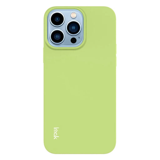 IMAK UC-2 Series Scratch-resistant TPU Case Phone Back Cover Shell for iPhone 13 Pro 6.1 inch - Green - 1