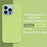 IMAK UC-2 Series Scratch-resistant TPU Case Phone Back Cover Shell for iPhone 13 Pro 6.1 inch - Green - 2