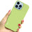IMAK UC-2 Series Scratch-resistant TPU Case Phone Back Cover Shell for iPhone 13 Pro 6.1 inch - Green - 5