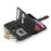 For iPhone X / XS Phone Cases with Strap CASEME C30 Zipper Multiple Card Holder PU Leather Cover - Black - 7