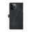 For iPhone 12 Pro Max Phone Cases with Strap CASEME C30 Zipper Multiple Card Holder PU Leather Cover - Black - 3