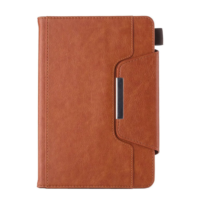 Full Protection PU Leather Stand Wallet Tablet Cover with Auto Sleep / Wake for iPad mini (2024) / mini (2021) - Brown - 2