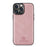 JEEHOOD Well-protected Anti-fall Magnetic Detachable 2-in-1 Hybrid Case with Zippered Wallet Kickstand for iPhone 13 Pro 6.1 inch - Pink - 2