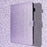 Glittery Powder Card Slots Stand PU Leather + TPU Shell for iPad mini (2024) / mini (2021) - Purple - 7