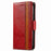 For iPhone SE (2022) / SE (2020) / 8 / 7 / 6 Phone Cases CASENEO PU Leather Cover Stand with RFID Blocking Wallet - Red - 2
