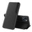 Phone Case Folio Flip PU Leather Stand Cover for iPhone 13 6.1 inch - Black - 1