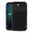LOVE MEI Multi-Protection Shockproof Dropproof Dustproof Phone Protective Case with Tempered Glass Film for iPhone 13 Pro 6.1 inch - Black - 1