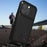 LOVE MEI Multi-Protection Shockproof Dropproof Dustproof Phone Protective Case with Tempered Glass Film for iPhone 13 Pro 6.1 inch - Black - 3