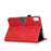 Built-In Card Slots Supporting Stand Quality Leather + TPU Tablet Case for iPad mini (2024) / mini (2021) - Red - 6