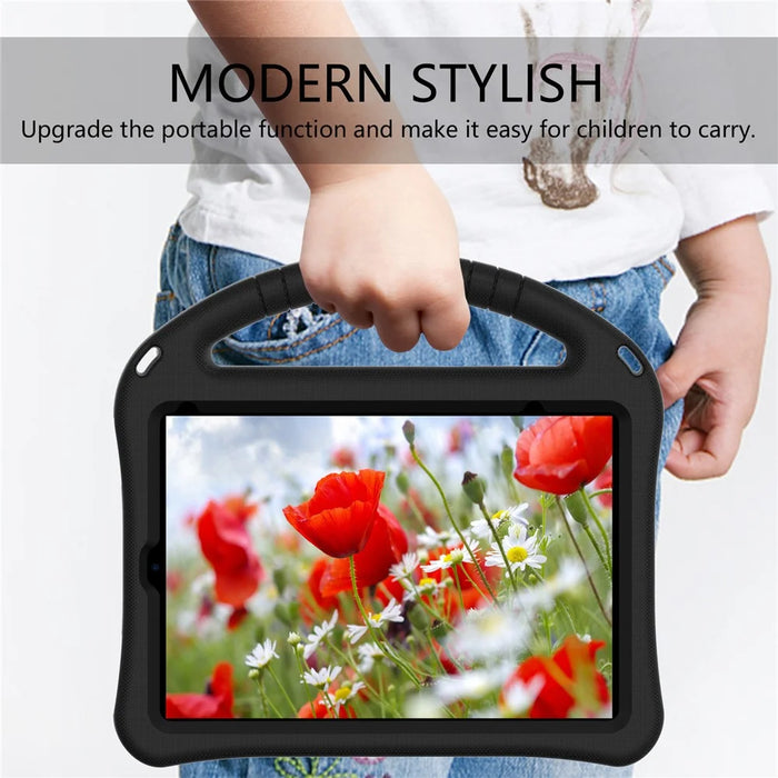 Practical Kickstand Design Shockproof EVA Tablet Case for iPad mini (2024) / mini (2021) - Black - 2