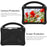 Practical Kickstand Design Shockproof EVA Tablet Case for iPad mini (2024) / mini (2021) - Black - 4