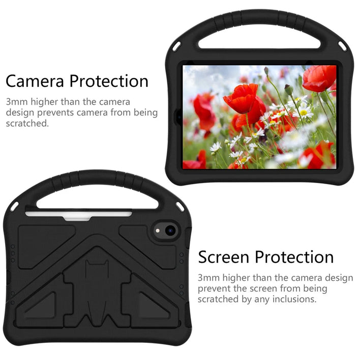 Practical Kickstand Design Shockproof EVA Tablet Case for iPad mini (2024) / mini (2021) - Black - 4