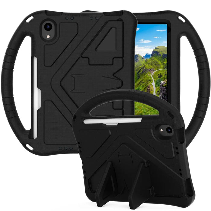 Practical Kickstand Design Shockproof EVA Tablet Case for iPad mini (2024) / mini (2021) - Black - 6