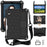 Honeycomb Texture EVA Tablet Shell with Shoulder Strap for iPad mini (2024) / mini (2021) - All Black - 1
