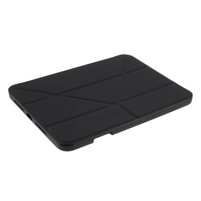 Quality Tablet Case Auto Wake / Sleep Origami Stand Acrylic + PU Leather Tablet Cover Shell for iPad mini (2024) / mini (2021) - Black - 4