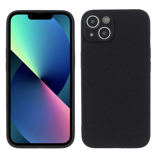 Anti-Scratch Anti-Drop Lightweight Double-Sided Frosted TPU Phone Shell for iPhone 13 mini 5.4 inch - Black - 1