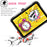 Rotating Kickstand PC + Silicone Tablet Case Cover with Shoulder Strap for iPad mini (2024) / mini (2021) - Black / Black - 4
