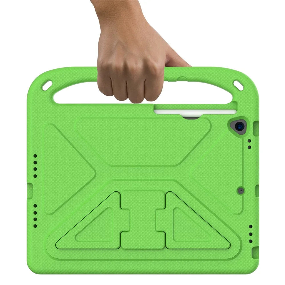 Hard EVA Anti-shock Tablet Case Cover with Handle Kickstand Design for iPad Air 10.5 inch (2019) / iPad Pro 10.5-inch (2017) - Green - 5