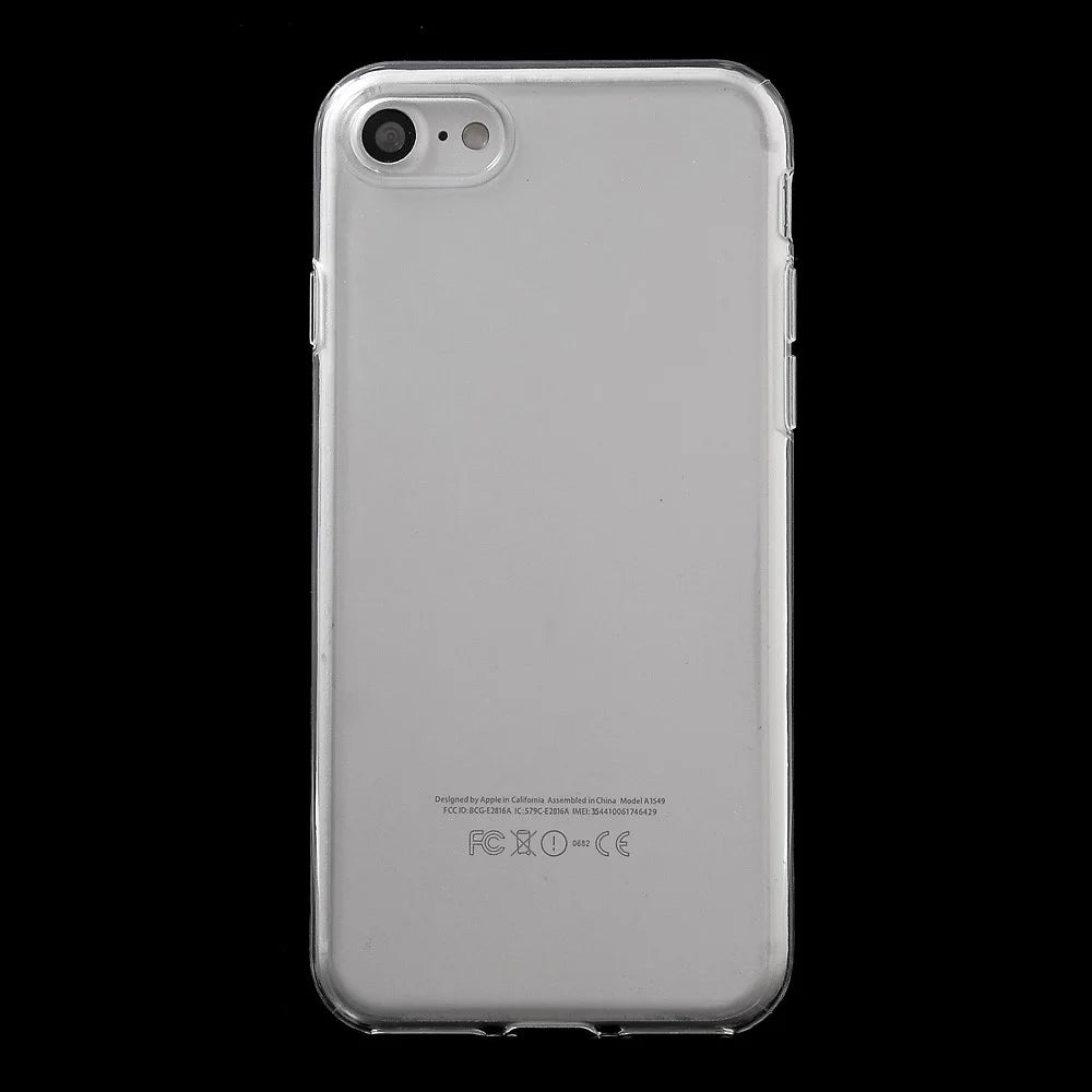 Clear TPU Protective Case for iPhone SE (2020)/SE (2022)/8/7 4.7 inch Lightweight Slim Case - Transparent - 2