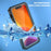 FS Anti-Drop Series IP68 Lightweight Thin Waterproof Transparent Phone Case for iPhone 13 mini 5.4 inch - 4