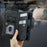 For iPhone 13 Phone Cases with Strap CASEME C30 Zipper Multiple Card Holder PU Leather Cover - Black - 5
