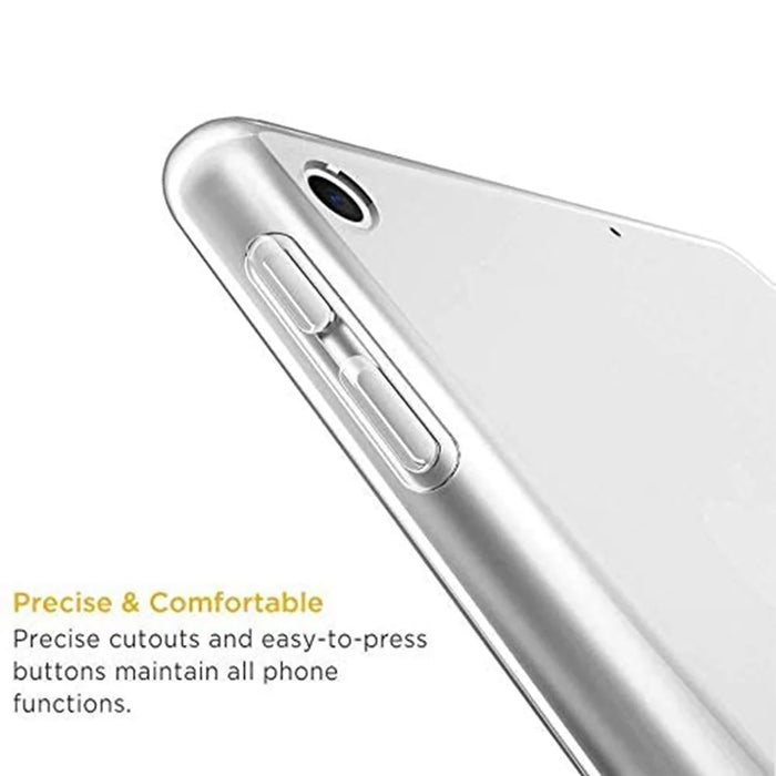 Soft TPU Transparent Flexible Cover with Tempered Glass Screen Protector for iPad 10.2 (2021) / (2020) / (2019) - 4