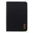 JFPTC Cloth Texture Auto-Absorbed PU Leather Tablet Protective Case Shell for iPad mini (2024) / mini (2021) - Black - 1