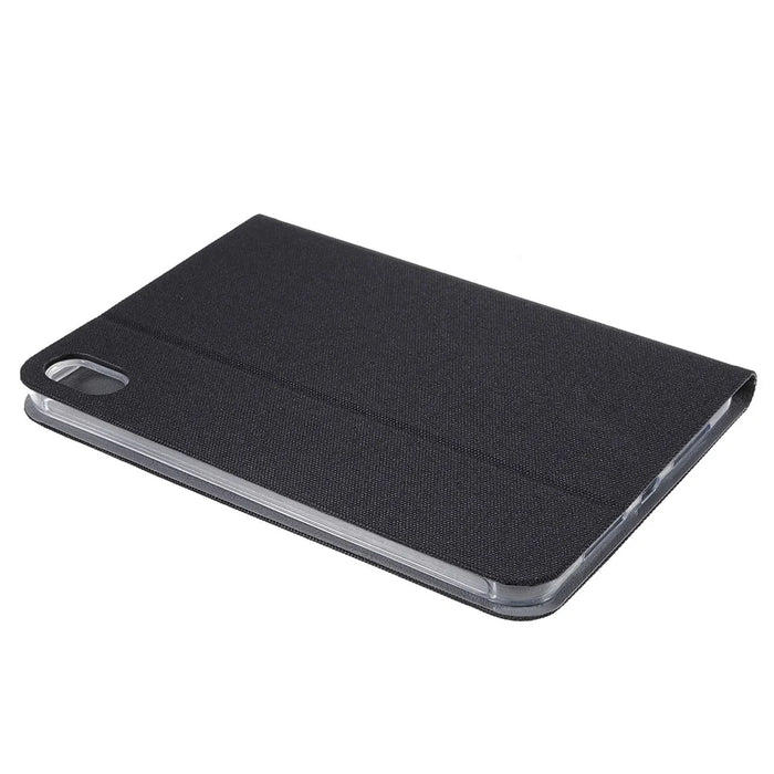 JFPTC Cloth Texture Auto-Absorbed PU Leather Tablet Protective Case Shell for iPad mini (2024) / mini (2021) - Black - 5