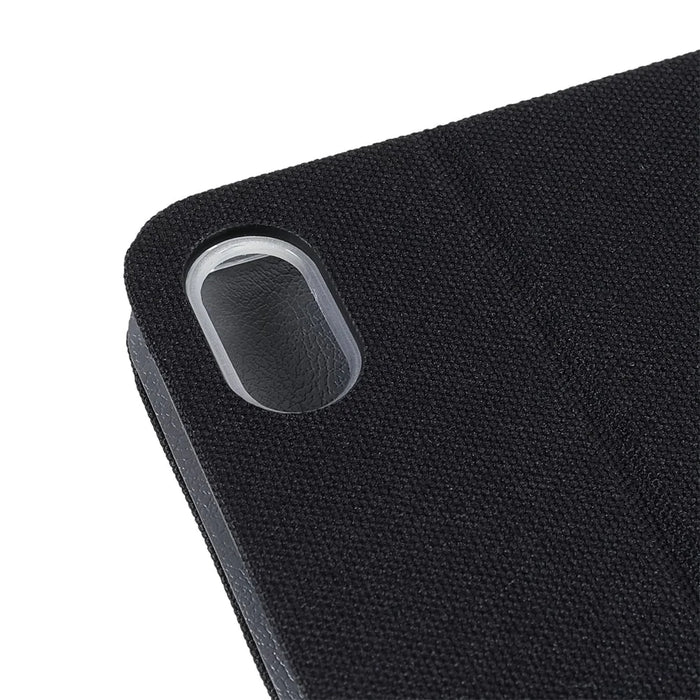 JFPTC Cloth Texture Auto-Absorbed PU Leather Tablet Protective Case Shell for iPad mini (2024) / mini (2021) - Black - 6