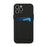 Soft TPU Phone Back Case Cover with Single Card Slot for iPhone 13 Pro 6.1 inch - Black - 2
