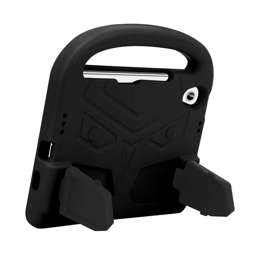 Sparrow Style Portable Handle EVA Tablet Case Shell Cover Protector with Kickstand for iPad mini (2024) / mini (2021) - Black - 1