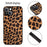 Textured Surface PU Leather Coated PC + TPU Phone Case Shell for iPhone 13 6.1 inch - Carbon Fiber Texture/Black - 2