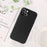 Textured Surface PU Leather Coated PC + TPU Phone Case Shell for iPhone 13 6.1 inch - Carbon Fiber Texture/Black - 7