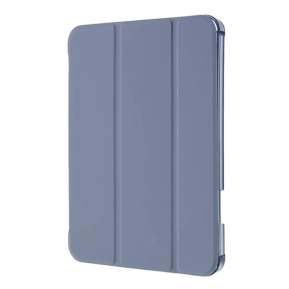 Tripod Stand PU Leather+TPU Tablet Protective Case Shell with Pen Slot for iPad mini (2024) / mini (2021) - Purple - 3