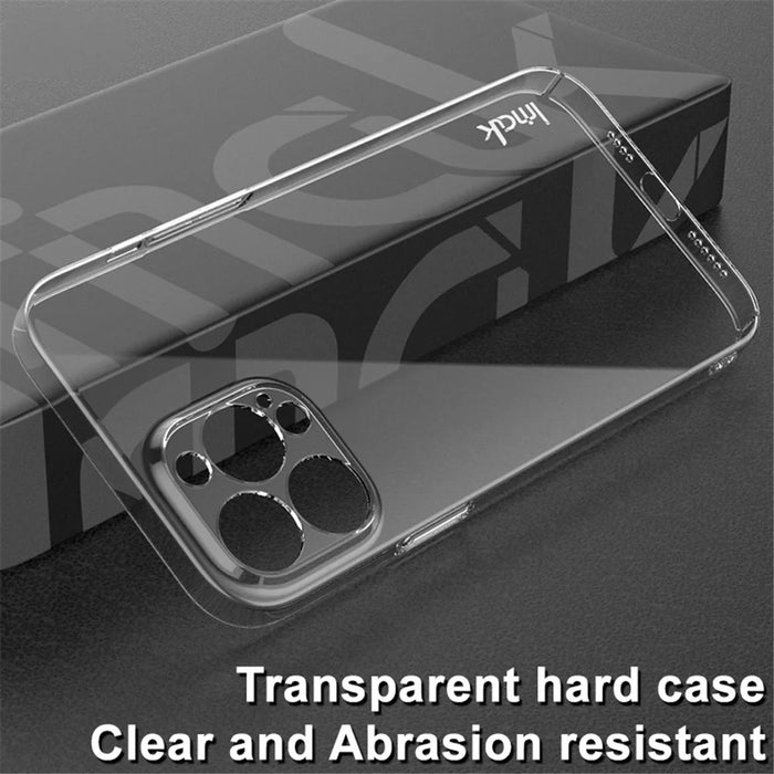 IMAK Crystal Case II Pro Hard PC Back Protective Slim Shockproof Case for iPhone 13 Pro Max 6.7 inch - 4