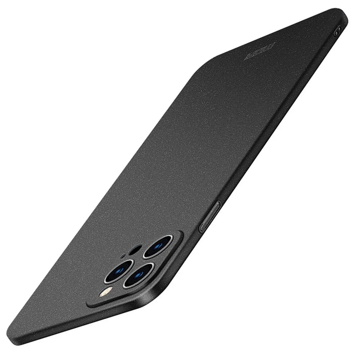 MOFI Shield Matte Series Impact-resistant Hard PC Back Cover Case for iPhone 13 Pro Max 6.7 inch - Black - 1