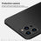 MOFI Shield Matte Series Impact-resistant Hard PC Back Cover Case for iPhone 13 Pro Max 6.7 inch - Black - 3