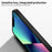 MOFI Shield Matte Series Shockproof Hard PC Protective Case for iPhone 13 6.1 inch - Black - 2