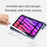 MUTURAL Lightweight PC+TPU Tablet Cover Portable Protective Case with Pencil Holder for iPad mini (2024) / mini (2021) - Black - 7