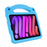 Panda Pattern Design Portable Handle Shockproof EVA Tablet Cover Case with Kickstand for iPad mini (2024) / mini (2021) - Blue - 1