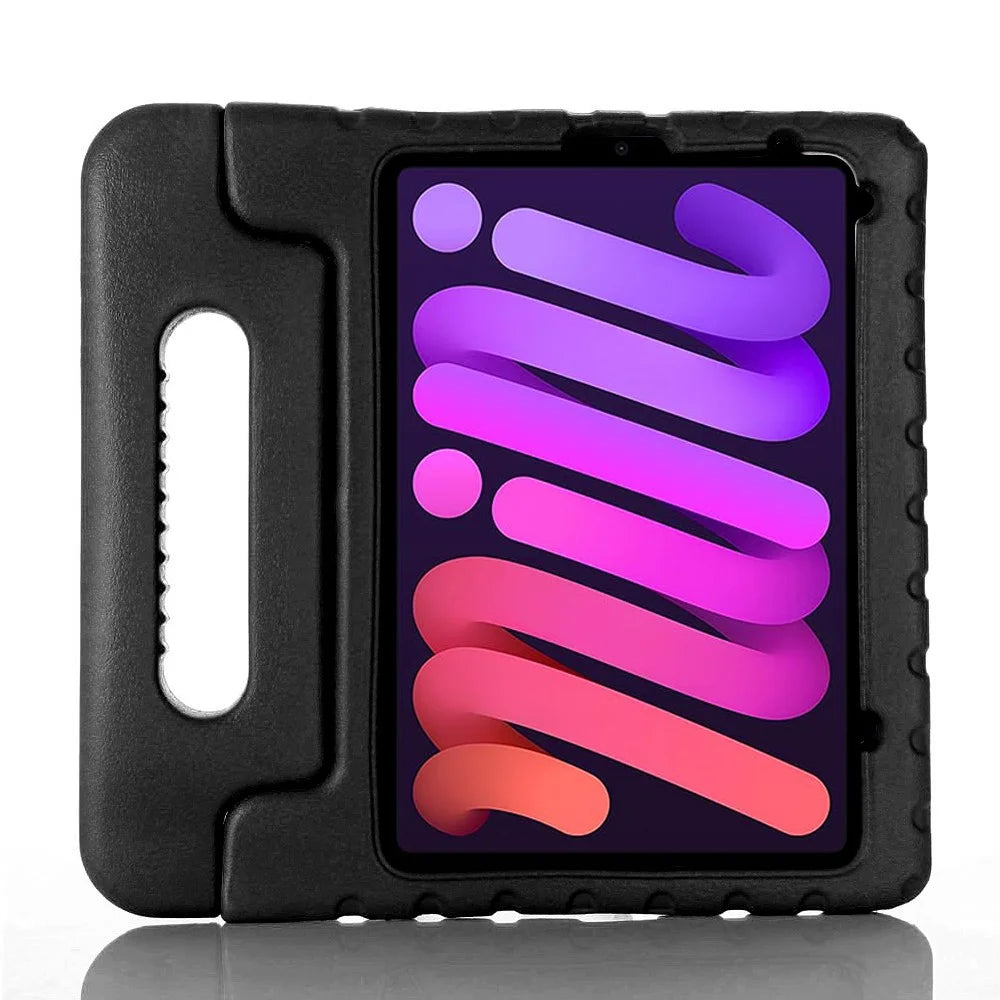 Shockproof Kickstand EVA Protective Tablet Case Cover for iPad mini (2024) / mini (2021) - Black - 3