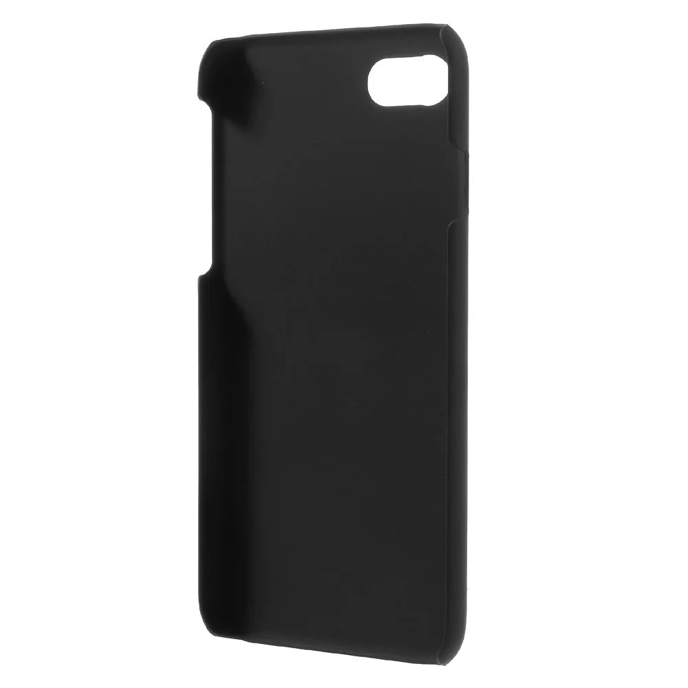 Rubberized PC Back Case for iPhone SE (2020)/SE (2022)/8/7 4.7 inch - Black - 2