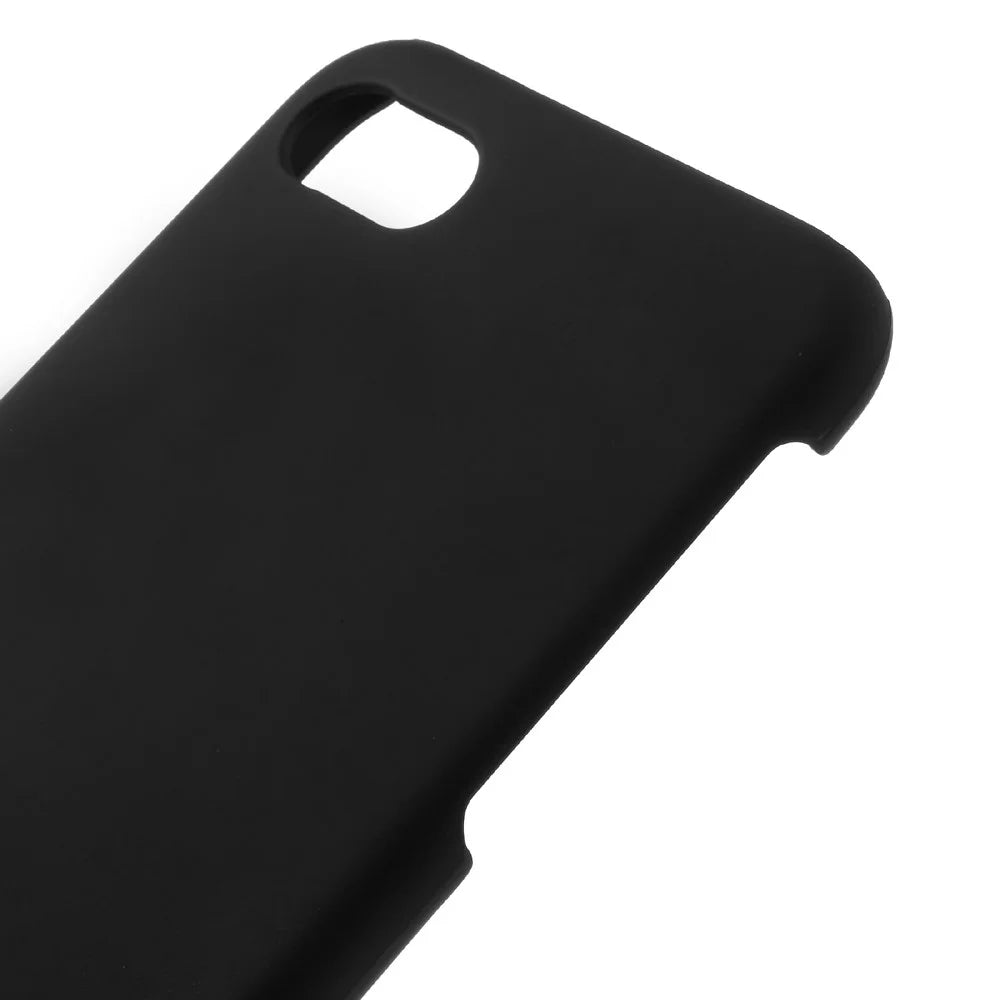 Rubberized PC Back Case for iPhone SE (2020)/SE (2022)/8/7 4.7 inch - Black - 3