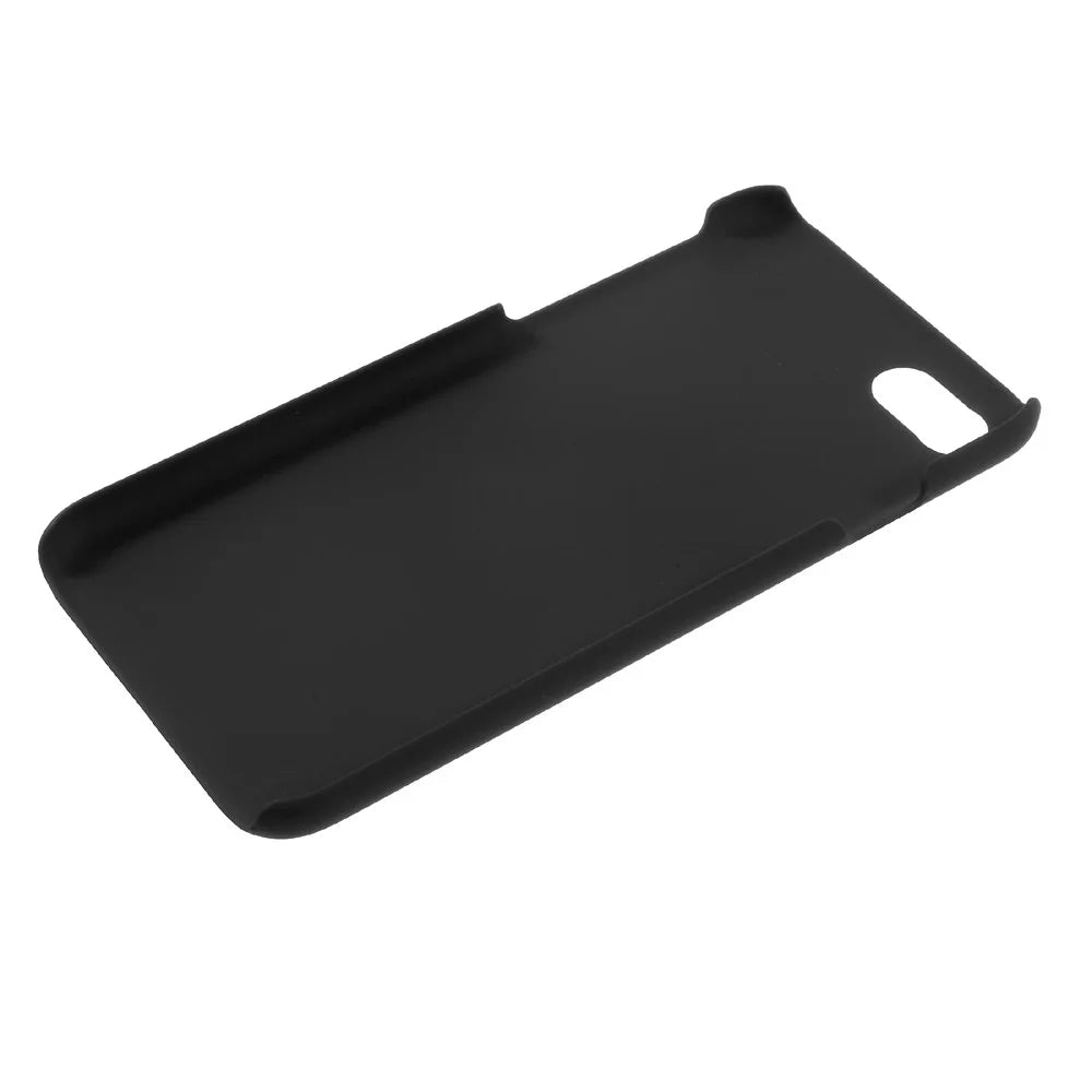 Rubberized PC Back Case for iPhone SE (2020)/SE (2022)/8/7 4.7 inch - Black - 5